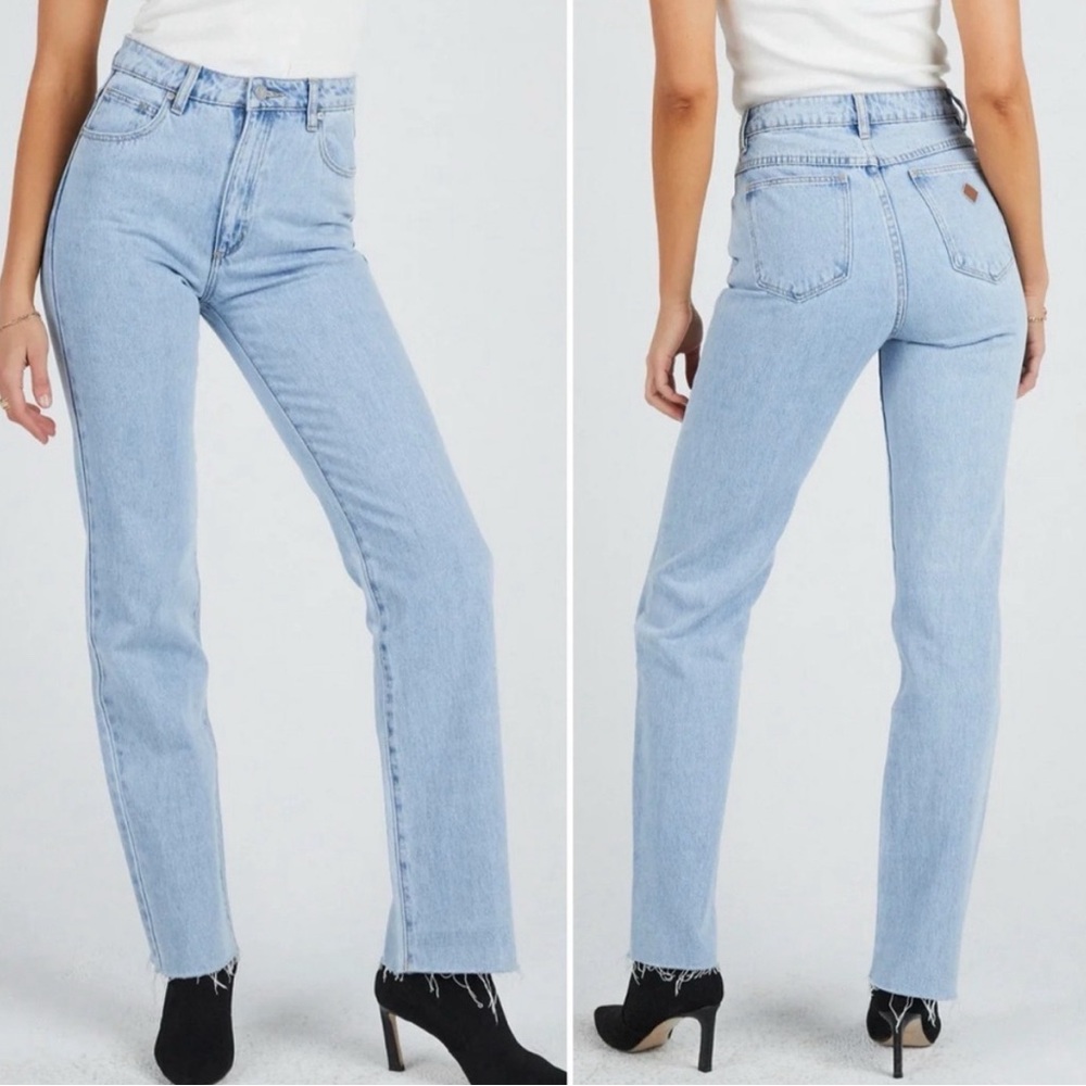 Abrand 94 straight jean light wash
